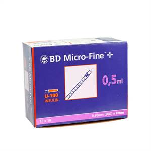 BD Micro-Fine+ Penkanyle 0,5ml 30G